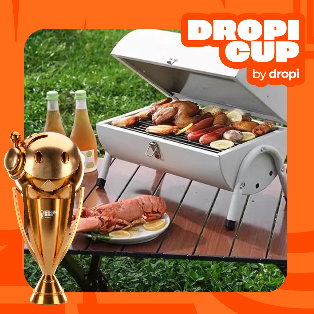 Parrilla Carbon Portatil DROPI CUP